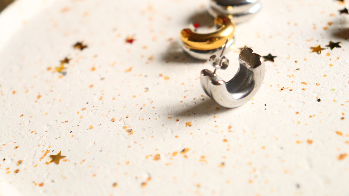 Double Cirkel Earrings