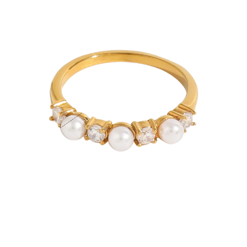 Cute in pearls Ring