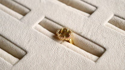 Strass Bloom Ring