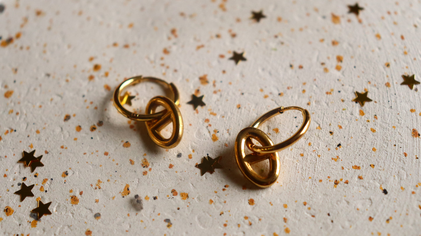 Hind Hoop Earrings