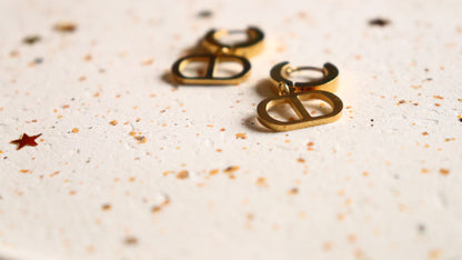 CD Hoop Earrings