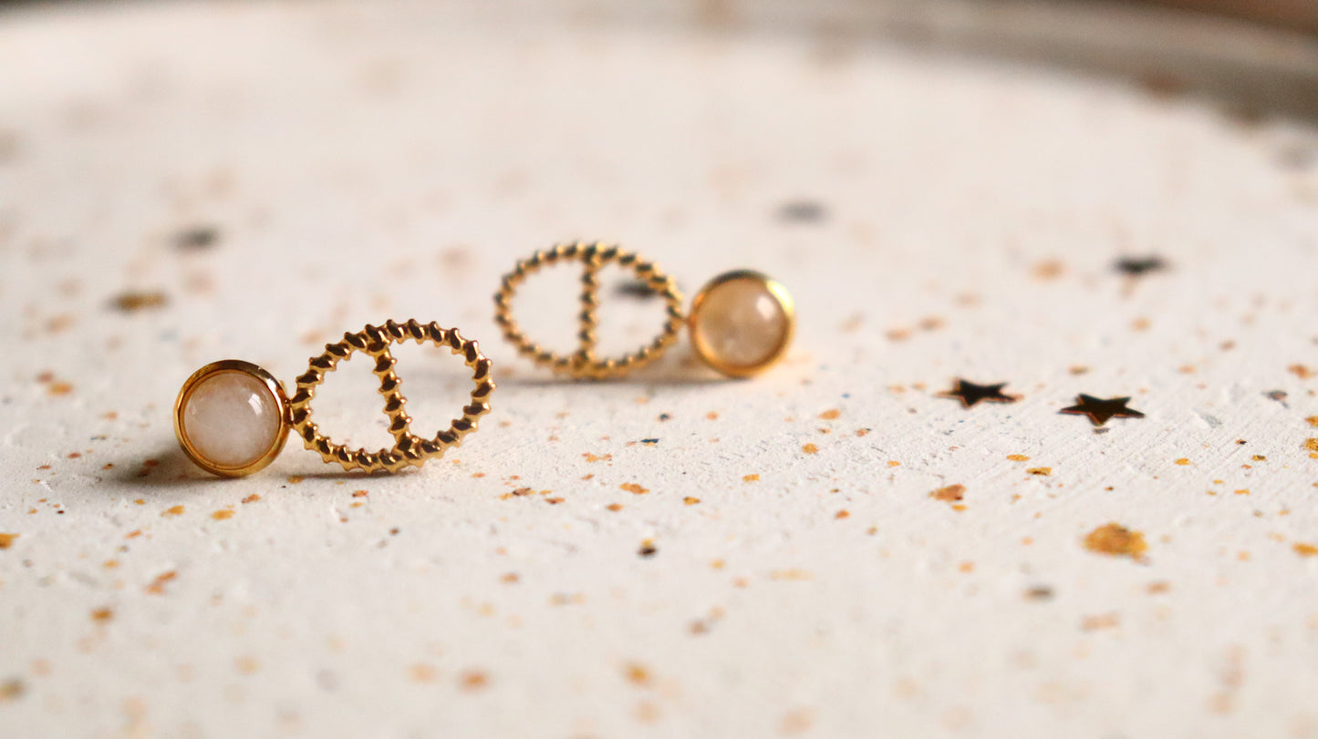 Hind Blush Earrings