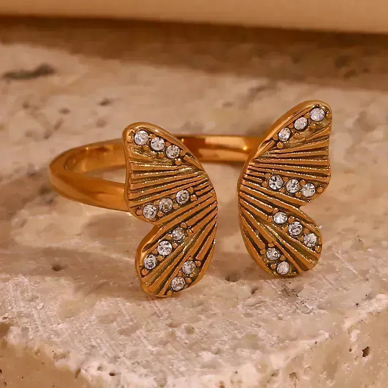 Butterfly Girl Ring