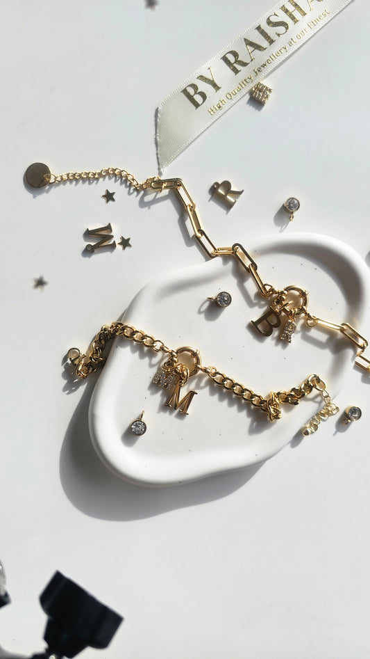 Custom Initial Bracelet